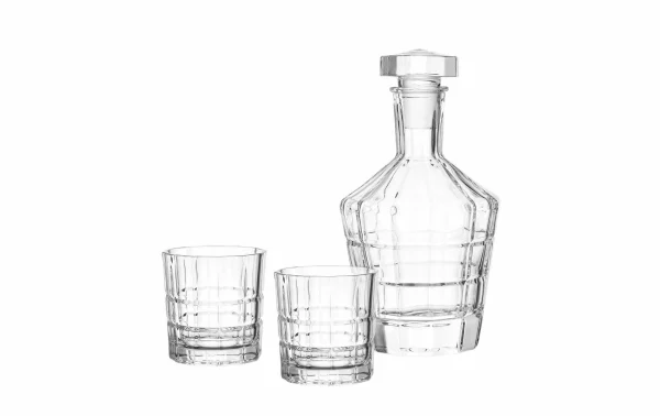 en france Leonardo Set à Whisky Spiritii 0.7 L 3 Parties, Transparent – Verres à Whisky 1