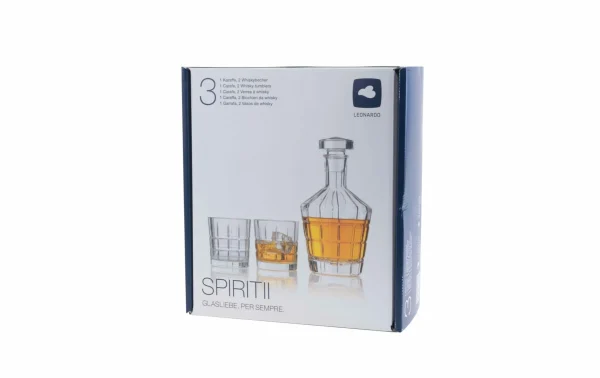 en france Leonardo Set à Whisky Spiritii 0.7 L 3 Parties, Transparent – Verres à Whisky 4