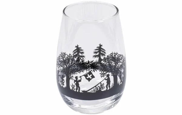 Kadastar Verre Bénichon De Montagne 400 Ml, 1 Pièce/s, Noir/Transparent – Verres à Boire Livraison internationale 1