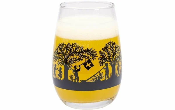 Kadastar Verre Bénichon De Montagne 400 Ml, 1 Pièce/s, Noir/Transparent – Verres à Boire Livraison internationale 3