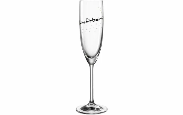 Leonardo Verre à Champagne Presente Est En Cours D’exécution Chez Moi 200 Ml, 1 Pièce/s, Transparent – Verres à Champagne en solde 1