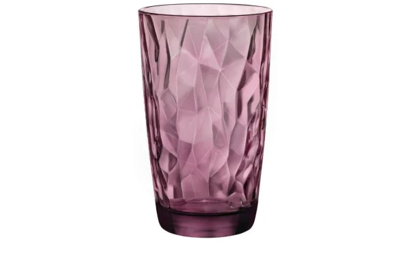 Paris Bormioli Rocco Verre à Long Drink Diamond 470 Ml, 6 Pièce/s, Violet – Verres à Cocktail 3