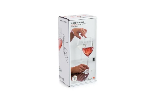 pas cher en ligne Donkey Verre De Musique 540 Ml, 1 Pièce/s, Transparent – Verres à Vin 3