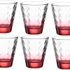 Leonardo Verre Optic 215 Ml, 6 Pièce/s, Rouge – Verres à Boire marque pas cher en ligne 11