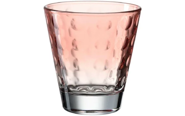 Leonardo Verre Optic Pastell 215 Ml, 6 Pièce/s, Rouge – Verres à Boire REMISE 3