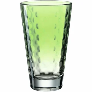 Leonardo Verre Optic Pastell 300 Ml, 6 Pièce/s, Vert – Verres à Boire magasin pas cher 7