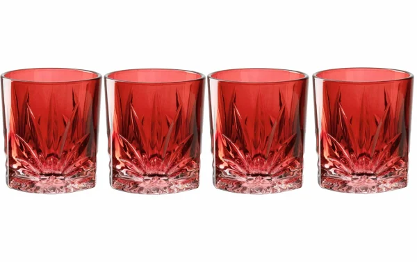 magasin pour Leonardo Verre à Whisky Capri 220 Ml, 4 Pièce/s, Rouge – Verres à Whisky 1