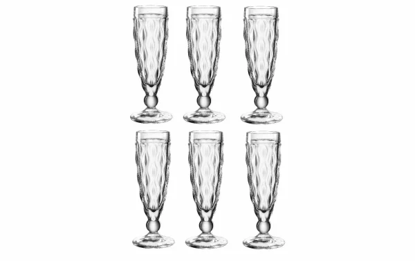 Leonardo Verre à Champagne Brindisi 140 Ml, 6 Pièce/s, Transparent – Verres à Champagne prix pas cher 1