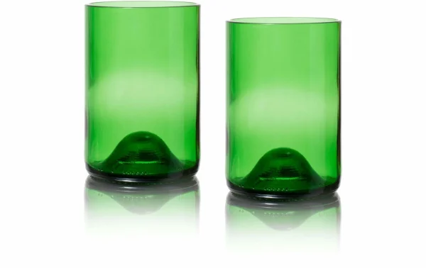 pas cher Rebottled Verre 330 Ml, 2 Pièce/s, Vert – Verres à Boire 1