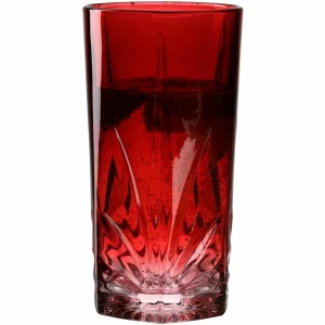 économies garanties Leonardo Verre à Long Drink Capri 390 Ml, 4 Pièce/s, Rouge – Verres à Cocktail 9