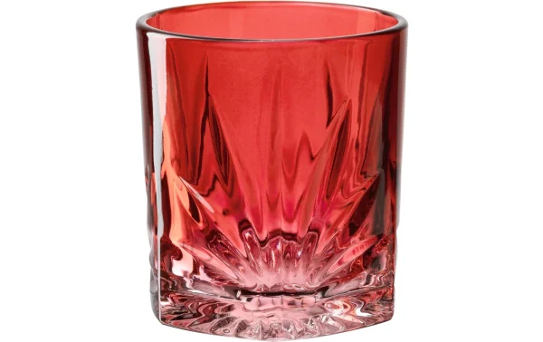 Couleurs variées Leonardo Verre à Whisky Capri 330 Ml, 4 Pièce/s, Rouge – Verres à Whisky 3