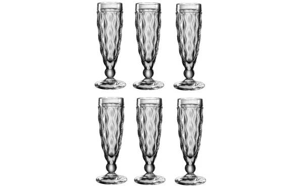 Leonardo Verre à Champagne Brindisi 140 Ml, 6 Pièce/s, Anthracite – Verres à Champagne comparez les prix 1