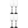 grande promotion Villeroy & Boch Verre à Champagne Rock 260 Ml, 4 Pièce/s, Transparent – Verres à Champagne 8