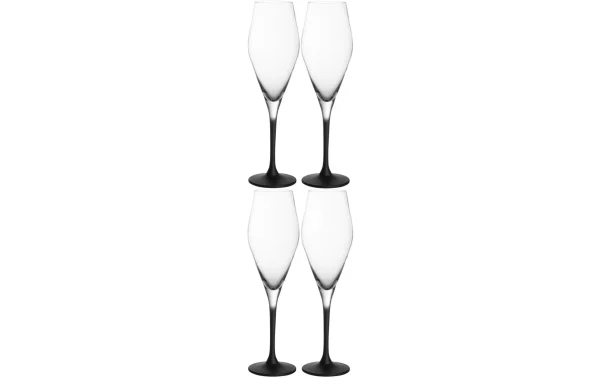 grande promotion Villeroy & Boch Verre à Champagne Rock 260 Ml, 4 Pièce/s, Transparent – Verres à Champagne 1