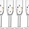 Leonardo Verre à Champagne Fiori 180 Ml, 4 Pièce/s, Transparent – Verres à Champagne à prix promos 8