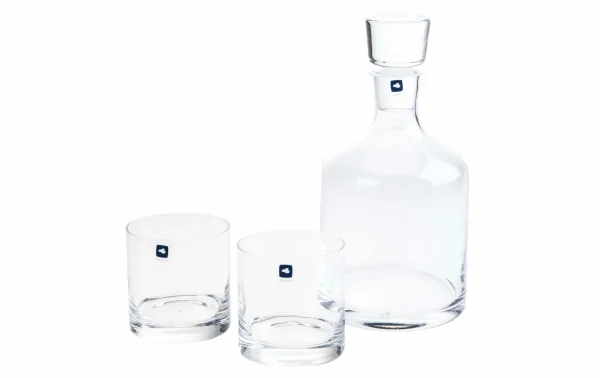 magasins pour Leonardo Set à Whisky Ambrogio 1.5 L 3 Parties, Transparent – Verres à Whisky 3