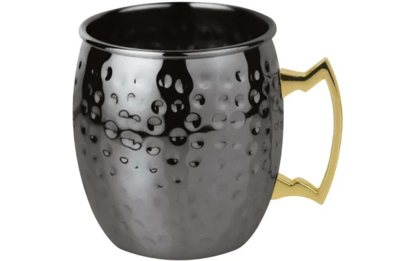 solde en ligne Paderno Gobelet à Cocktail Moscow Mule 500 Ml, 1 Pièce/s, Anthracite – Verres à Cocktail 1