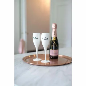 Koziol Verre à Champagne Superglas Love 100 Ml, 1 Pièce/s, Blanc – Verres à Champagne l'unique style 9