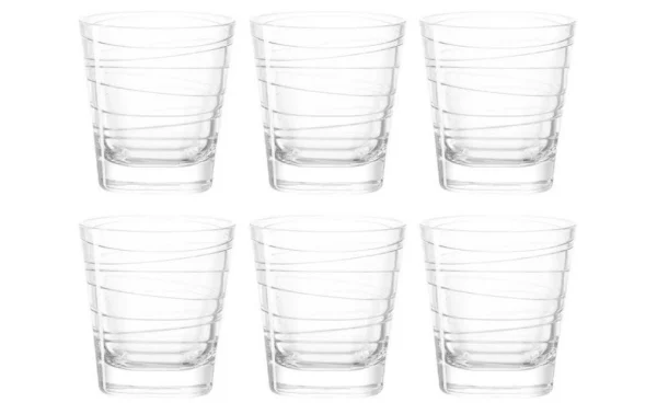 styles dernier cri Leonardo Verre Vario 250 Ml, 6 Pièce/s, Transparent – Verres à Boire 1