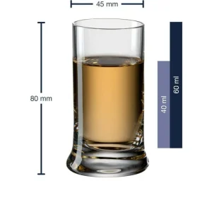 magasin france Leonardo Verre à Schnaps GLT 60 Ml, 6 Pièce/s, Transparent – Verres à Schnaps Et à Liqueur 9