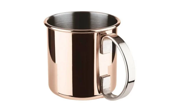 Paderno Gobelet à Cocktail Moscow Mule Plat, 500 Ml, 1 Pièce/s, Cuivre – Verres à Cocktail Boutique officielle 1