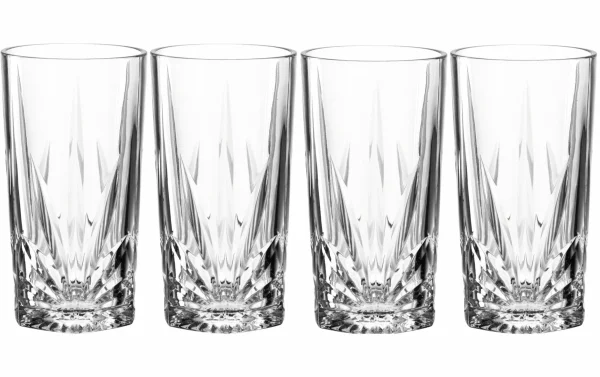 commentaire favorable Leonardo Verre à Long Drink Capri 390 Ml, 4 Pièce/s, Transparent – Verres à Cocktail 1