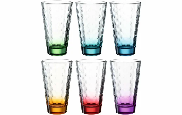 Meilleur Service Leonardo Verre Optic 300 Ml, 6 Pièce/s, Multicolore – Verres à Boire 1