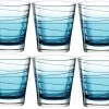 vente en ligne Leonardo Verre Vario Struttura 250 Ml, 6 Pièce/s, Bleu – Verres à Boire 11