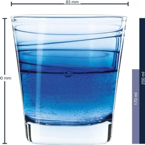 vente en ligne Leonardo Verre Vario Struttura 250 Ml, 6 Pièce/s, Bleu – Verres à Boire 9