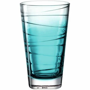 Leonardo Verre Vario Struttura 280 Ml, 6 Pièce/s, Turquoise – Verres à Boire Paris 7