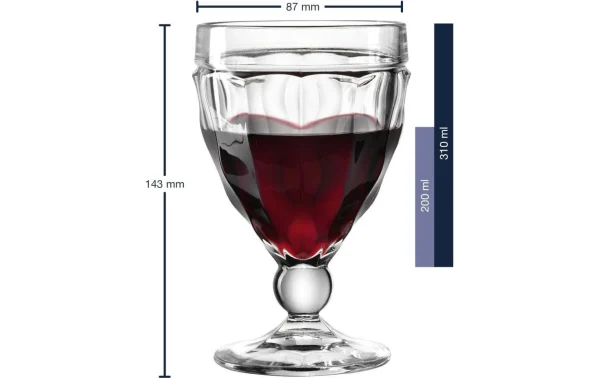 Leonardo Verre à Vin Rouge Brindisi 310 Ml, 6 Pièce/s, Transparent – Verres à Vin pas cher 4