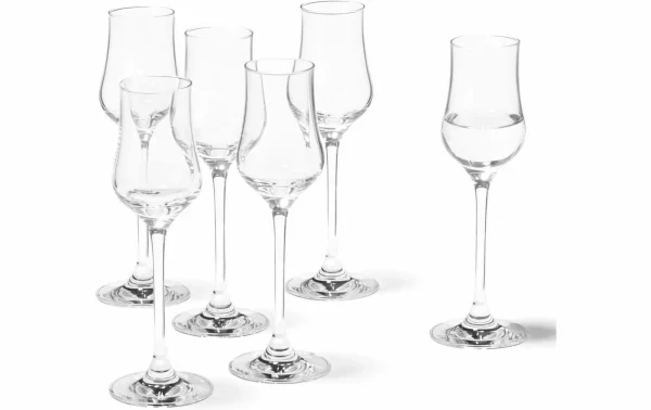 Leonardo Verre à Grappa Ciao 85 Ml, 6 Pièce/s, Transparent – Verres à Schnaps Et à Liqueur Service Clients Dédié 1