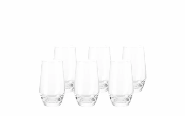 Leonardo Verre à Long Drink Puccini 365 Ml, 6 Pièce/s, Transparent – Verres à Cocktail meilleur cadeau 1