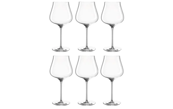 Distributeur Officiel Leonardo Verre à Vin Rouge Brunelli 770 Ml, 6 Pièce/s, Transparent – Verres à Vin 1