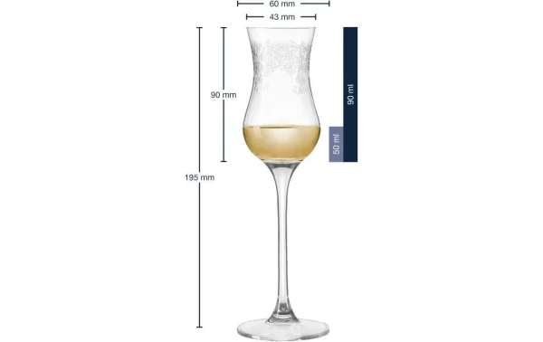 Leonardo Verre à Grappa Chateau 90 Ml, 6 Pièce/s, Transparent – Verres à Schnaps Et à Liqueur Satisfait ou Remboursé 4