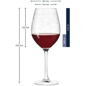 Top ventes Leonardo Verre à Vin Rouge Chateau 510 Ml, 6 Pièce/s, Transparent – Verres à Vin 9