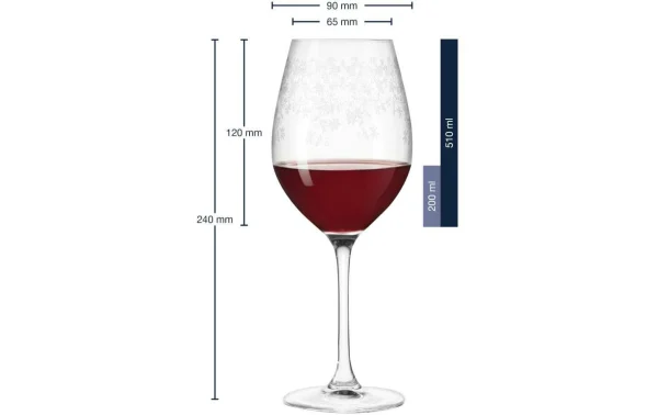 Top ventes Leonardo Verre à Vin Rouge Chateau 510 Ml, 6 Pièce/s, Transparent – Verres à Vin 4