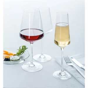 magasin en ligne france Leonardo Service De Verres à Vin Puccini 18 Pièces, Transparent – Verres à Vin 7